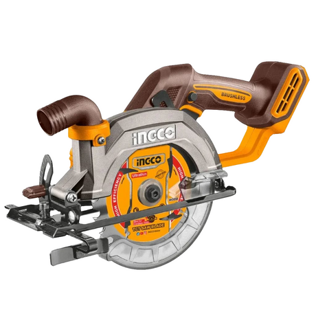 Ingco 20V Cordless Lithium-Ion Circular Saw with Brushless Motor – CSLI14021