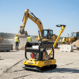 Batmatic Construction Equipment Batmatic 200kg Reversible Plate Compactor with Honda GX160 4.8HP Gasoline Engine & 650mm Plate - CR3065BH