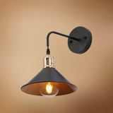 Modern Metal Funnel Suspended Wall Light