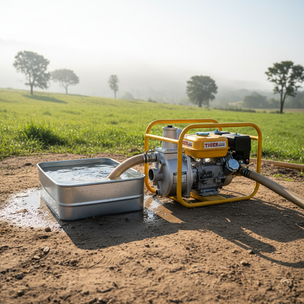 Tiger Water Pump Gasoline 3" 5.5HP - TWP30C