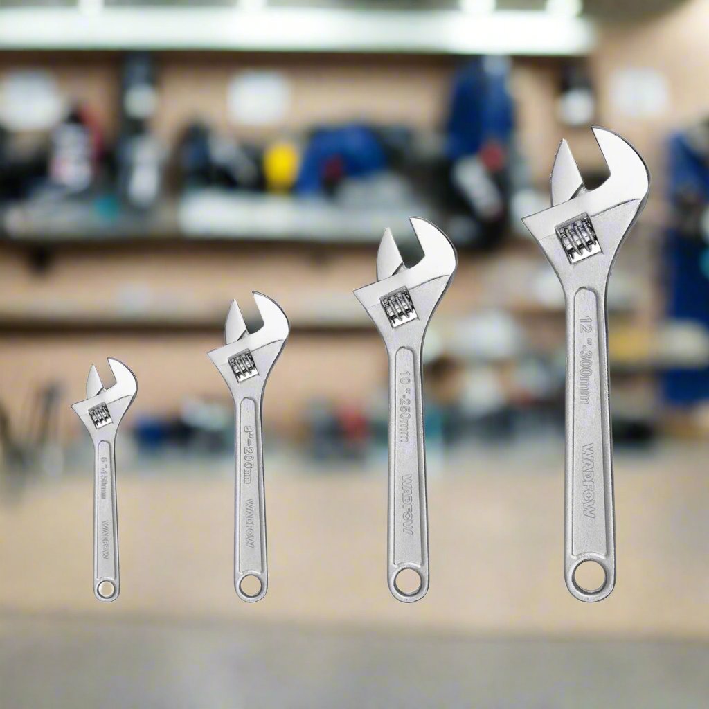 Wadfow 4 Pieces Adjustable Wrench Set - WAW174K