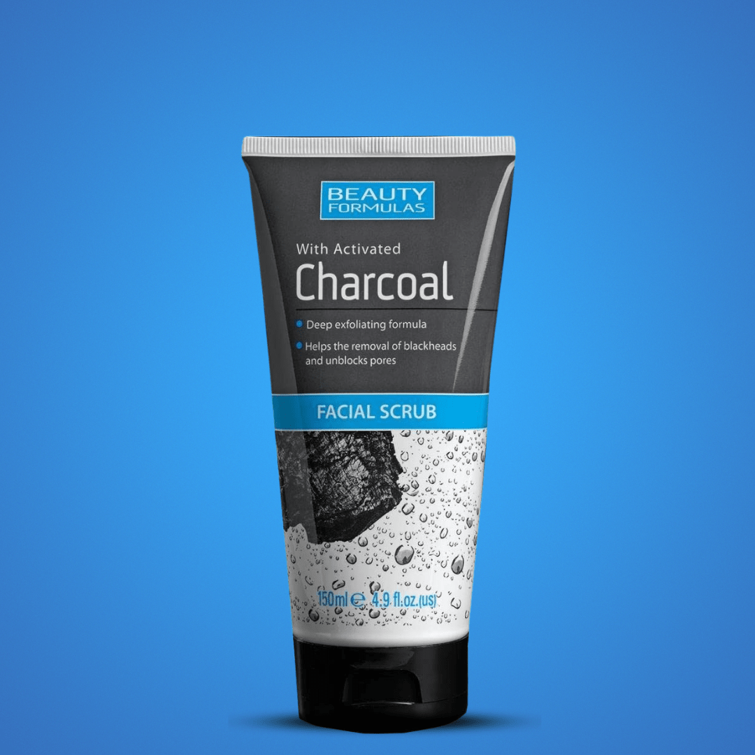 Beauty Formulas Skin Treatments Beauty Formulas Charcoal Facial Scrub - 150ml | BF