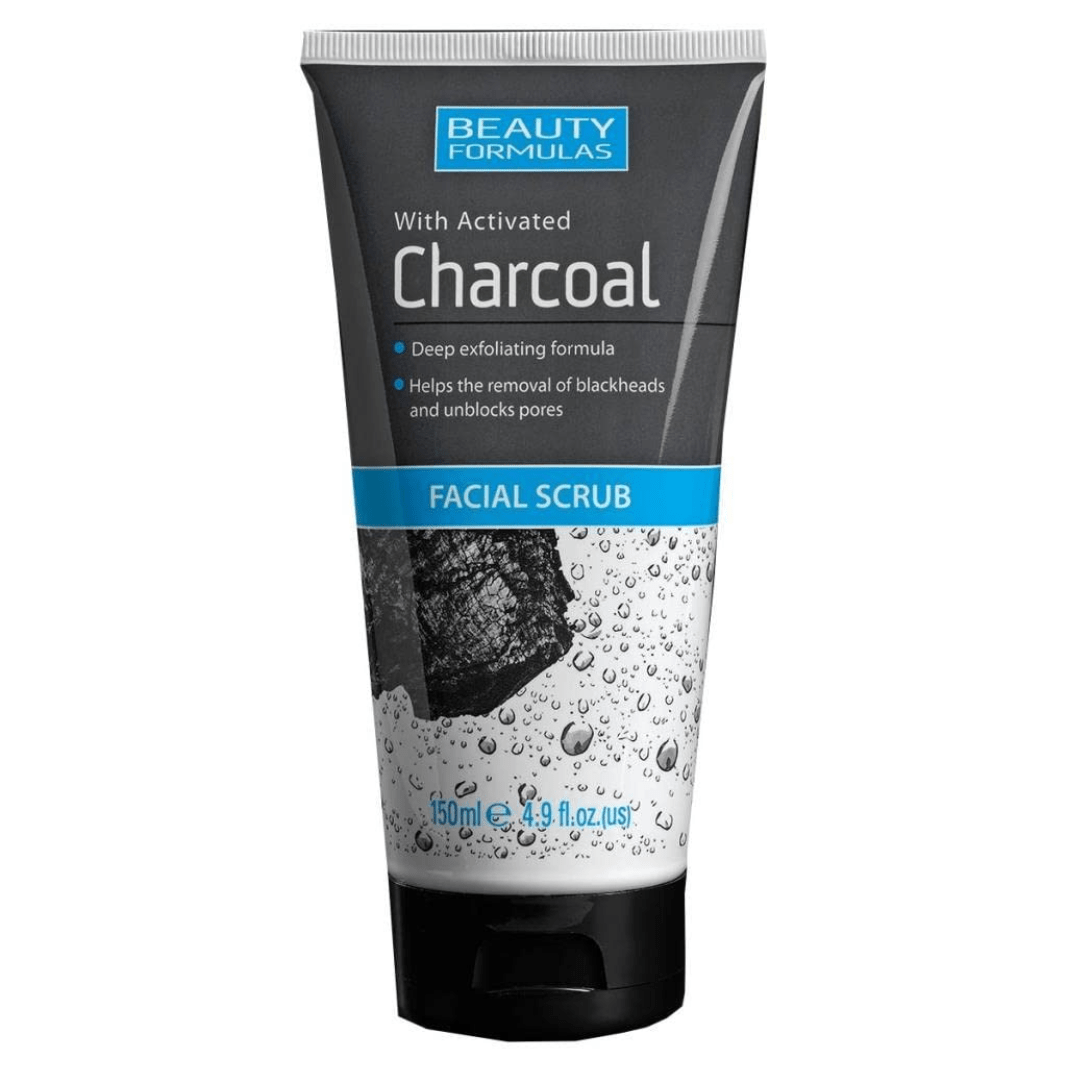 Beauty Formulas Skin Treatments Beauty Formulas Charcoal Facial Scrub - 150ml | BF