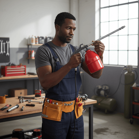 Black & Decker Compressor & Air Tool Accessories Black & Decker 1000ml Pneumatic Washing Gun with 12 Bar Maximum Pressure - 6214503000