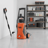 Black & Decker Pressure Washer Black & Decker 110 Bar Electric Pressure Washer 1400W - PW1400TDK