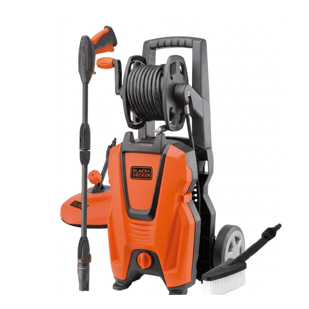 Black & Decker Pressure Washer Black & Decker 135 Bar Electric Pressure Washer 1800W with Patio Brush - PW1800WSR