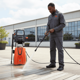 Black & Decker Pressure Washer Black & Decker 150 Bar Electric Pressure Washer 2100W with Induction Motor - PW2100WR