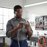 Black & Decker Compressor & Air Tool Accessories Black & Decker 500ml Gravity-Feed Pneumatic Spray Gun with 1.5mm Nozzle - 6518560015