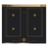 Black Kaiser Art Deco induction hob on white