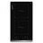 Black Kaiser Grand Chef Domino induction hob on white