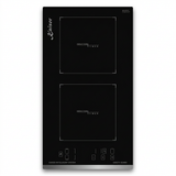 Black Kaiser Grand Chef Domino induction hob on white