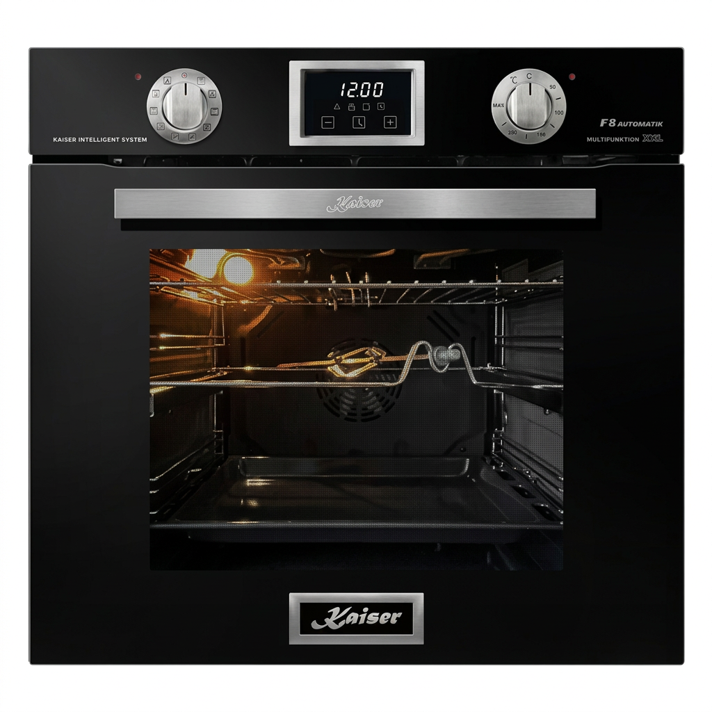 Black Kaiser Grand Chef oven on white