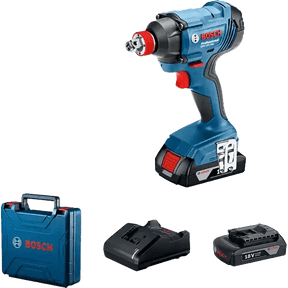 Bosch Drill Bosch 1/2" Cordless Impact Driver/Wrench 18V 2.0Ah With Two Batteries  - GDX180-LI