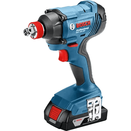 Bosch Drill Bosch 1/2" Cordless Impact Driver/Wrench 18V 2.0Ah With Two Batteries  - GDX180-LI