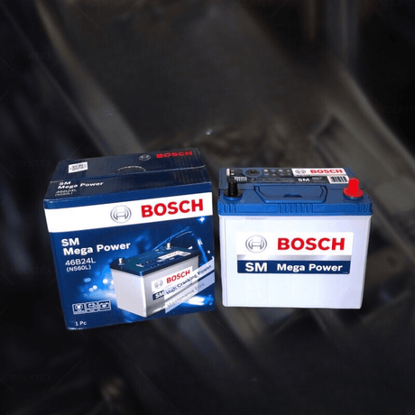 Bosch Automotive Batteries Bosch 11 Plate SM Mega Power Car Battery 42AH - 46B24L
