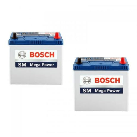 Bosch Automotive Batteries Bosch 11 Plate SM Mega Power Car Battery 60AH - 55D26L