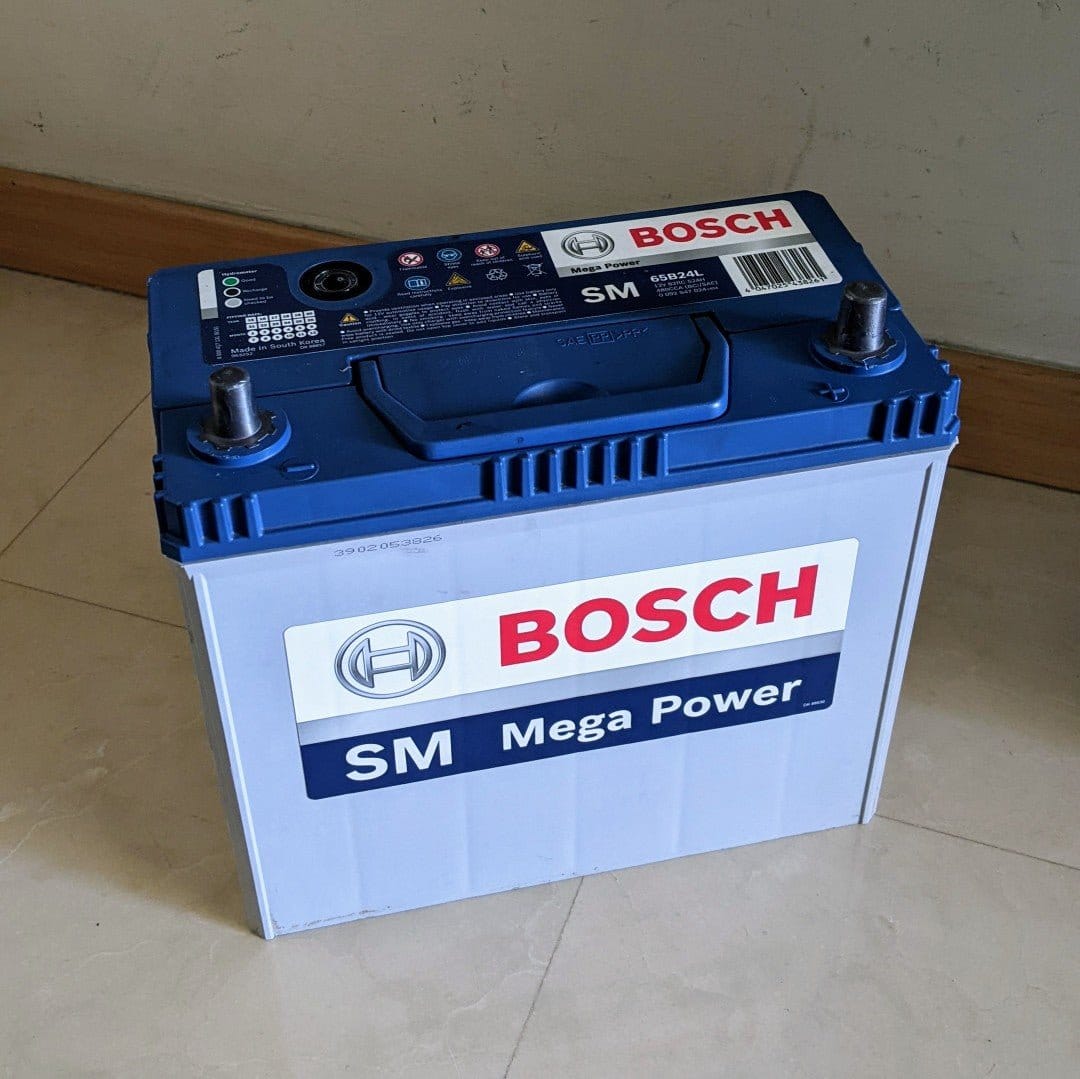 Bosch Automotive Batteries Bosch 13 Plate SM Mega Power Car Battery 52AH - 65B24L