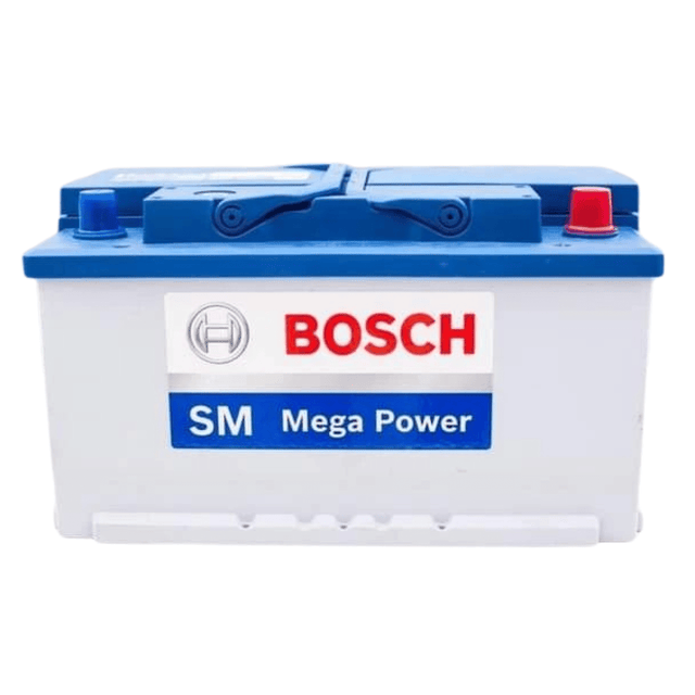 Bosch Automotive Batteries Bosch 17 Plate SM Mega Power Plus Car Battery 88AH - 58827