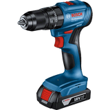 Bosch Drill Bosch 18V Brushless Cordless Impact Drill Driver with 2.0Ah Battery, 1,900 RPM, 13 mm Chuck - GSB 185-LI