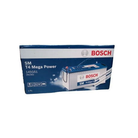 Bosch Automotive Batteries Bosch 25 Plate SM T4 Mega Power Car Battery 150AH - 145G51