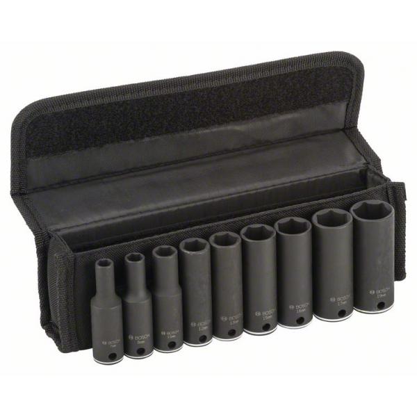 Bosch Sockets & Hex Keys Bosch 3/8″ 9 Pieces Deep Impact Socket Set - 2608551099