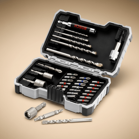 Bosch Drill Bits Bosch 35 Pieces Concrete Drill & Screwdriver Bit Set CYL-3 – 2607017326