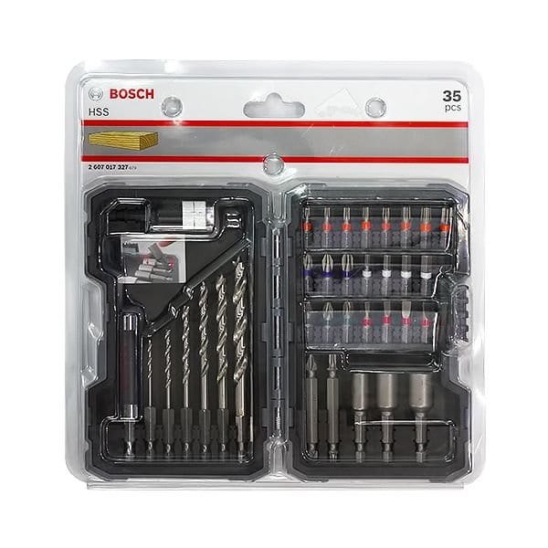 Bosch Drill Bits Bosch 35 Pieces Extra Hard Drill & Screw Bits Set For Wood