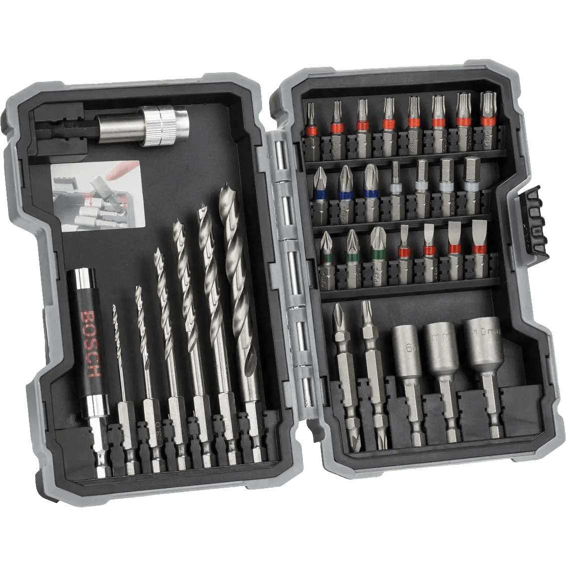 Bosch Drill Bits Bosch 35 Pieces Extra Hard Drill & Screw Bits Set For Wood