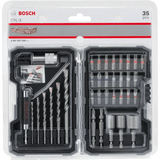 Bosch Drill Bits Bosch 35 Pieces Extra Hard Masonry Drill & Screw Bits Set