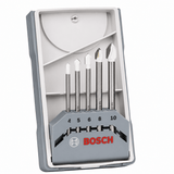 Bosch Drill Bits Bosch 5 Pieces Ceramic Tile Drill Bit Set CYL 9 - 2608587169