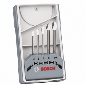 Bosch Drill Bits Bosch 5 Pieces Ceramic Tile Drill Bit Set CYL 9 - 2608587169