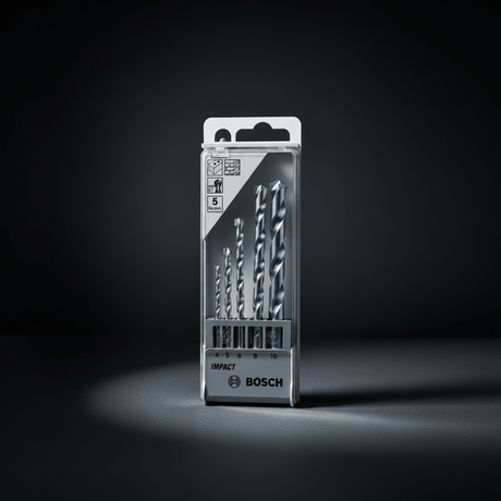 Bosch Drill Bits Bosch 5 Pieces Masonry Drill Bit Set CYL 1 - 2608590090