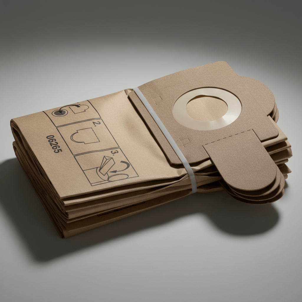 Bosch Cleaning Equipment Accessories Bosch 5 Pieces Paper Filter Bag for Dust Extractors & Vacuum Cleaners - 2605411150