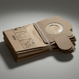 Bosch Cleaning Equipment Accessories Bosch 5 Pieces Paper Filter Bag for Dust Extractors & Vacuum Cleaners - 2605411150