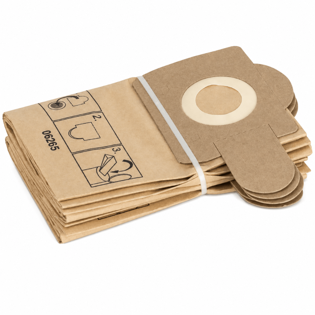 Bosch Cleaning Equipment Accessories Bosch 5 Pieces Paper Filter Bag for Dust Extractors & Vacuum Cleaners - 2605411150