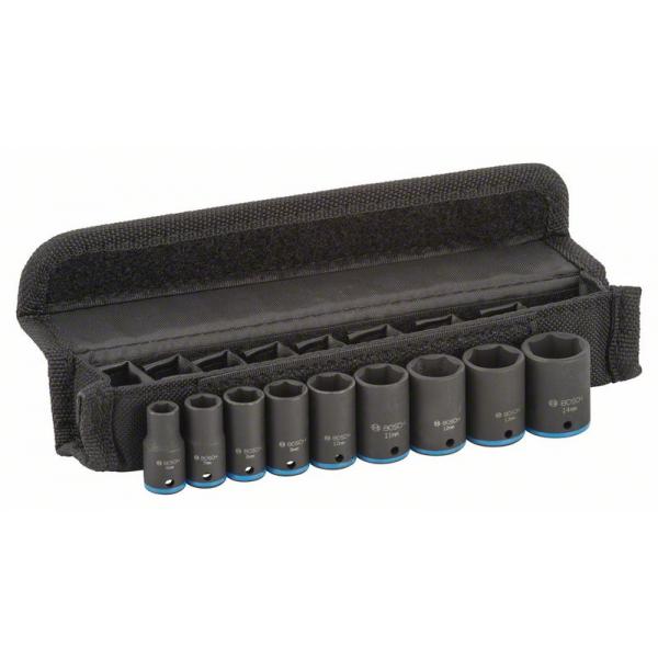 Bosch Sockets & Hex Keys Bosch 9 Pieces 25mm Deep Impact Socket Set - 2608551096