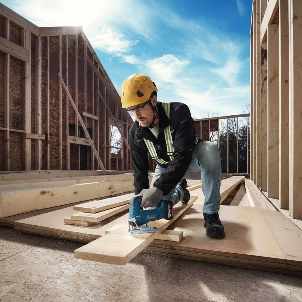 Bosch Jigsaw Bosch Cordless Jigsaw 18V, Brushless Motor, Variable Speed - GST 185-LI