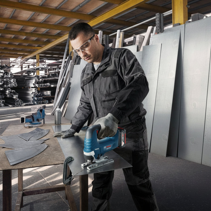 Bosch Jigsaw Bosch Cordless Jigsaw 18V, Brushless Motor, Variable Speed - GST 185-LI