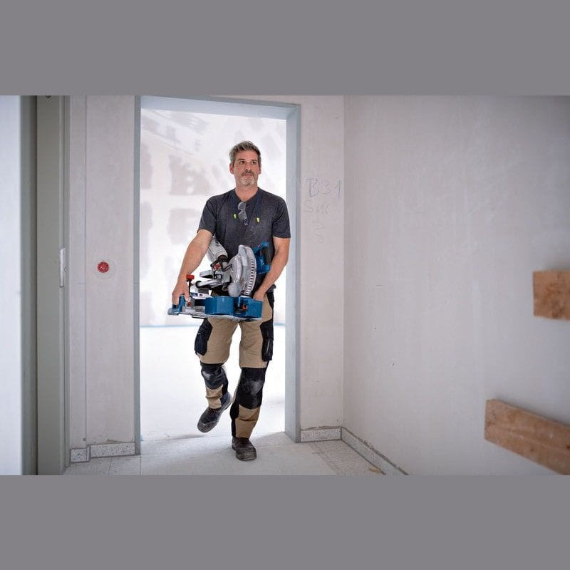 Bosch Bench & Stationary Tool Bosch Cordless Mitre Saw 18V BITURBO, 216 mm Blade, Dual Bevel, Sliding Arm - GCM 18V-216 D