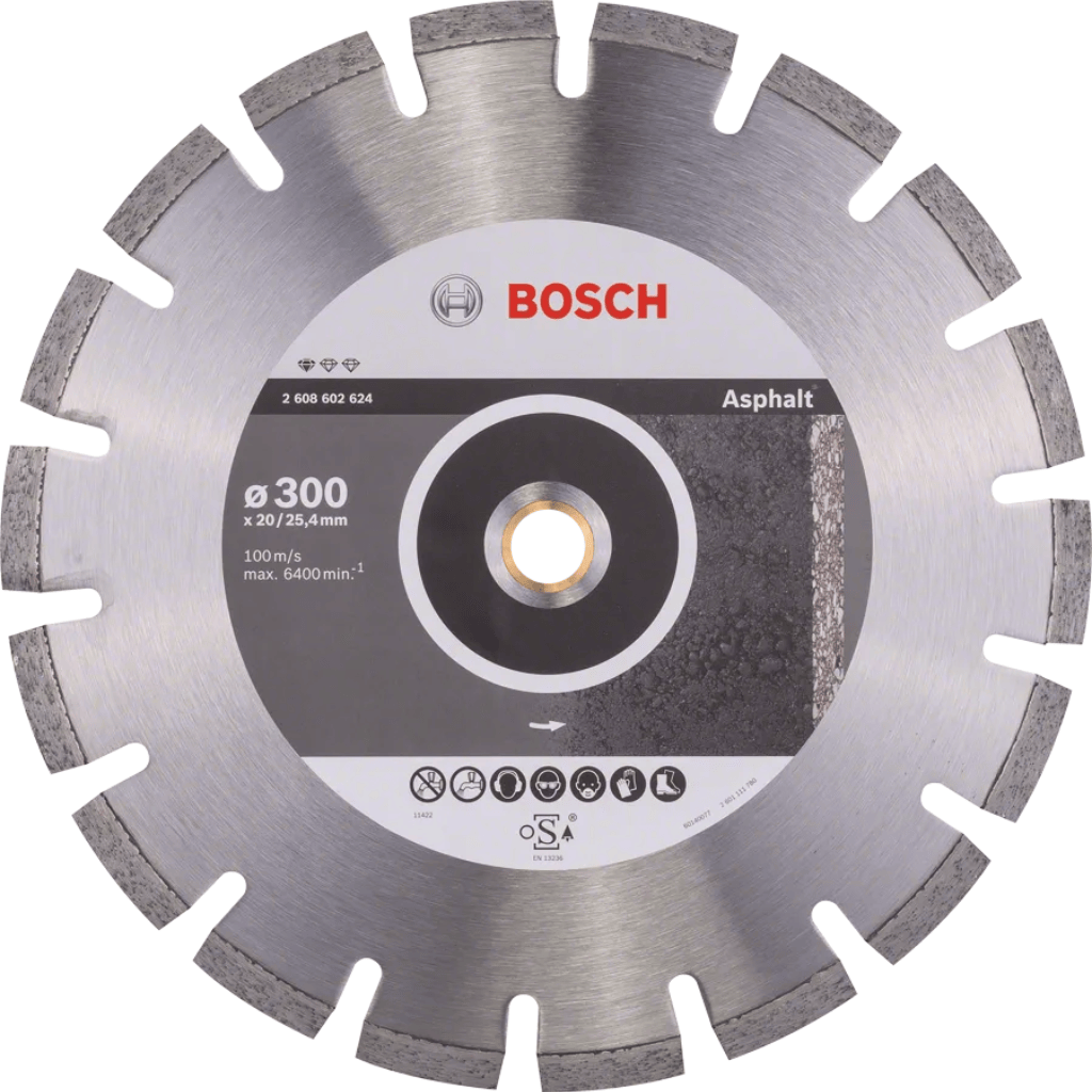 Bosch Grinding & Cutting Wheels Bosch Diamond Cutting Disc for Asphalt – Standard Series