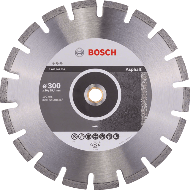 Bosch Grinding & Cutting Wheels Bosch Diamond Cutting Disc for Asphalt – Standard Series