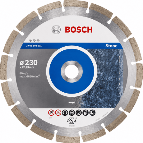 Bosch Grinding & Cutting Wheels Bosch Diamond Cutting Disc for Stone – Standard Series