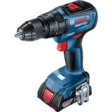 Bosch Drill Bosch Lithium-lon Cordless Impact Drill 18v 2.0Ah With Two Batteries - GSB18V-50