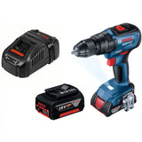 Bosch Drill Bosch Lithium-lon Cordless Impact Drill 18v 5.0Ah With Two Batteries - GSB18V-50