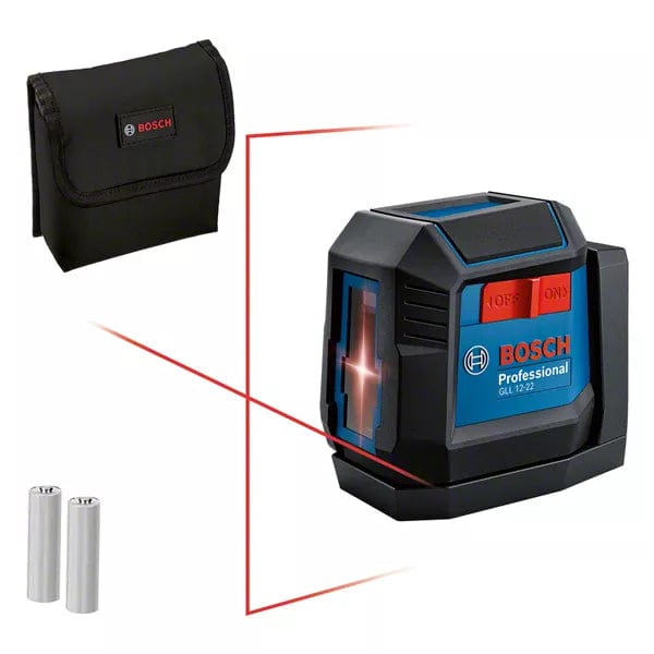 Bosch Digital Meter Bosch Professional 12m Line Laser Level - GLL 12-22 R (batt)