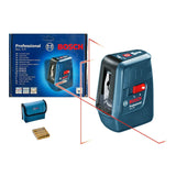 Bosch Digital Meter Bosch Professional 15m Line Laser Level - GLL 3 X