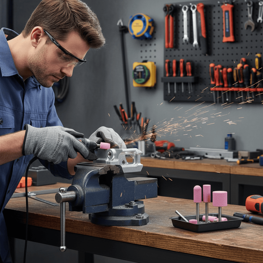 Bosch Oscillating Tool Accessories Bosch Professional 5 Pieces Mounted Grinding Stone Set – 1609200286