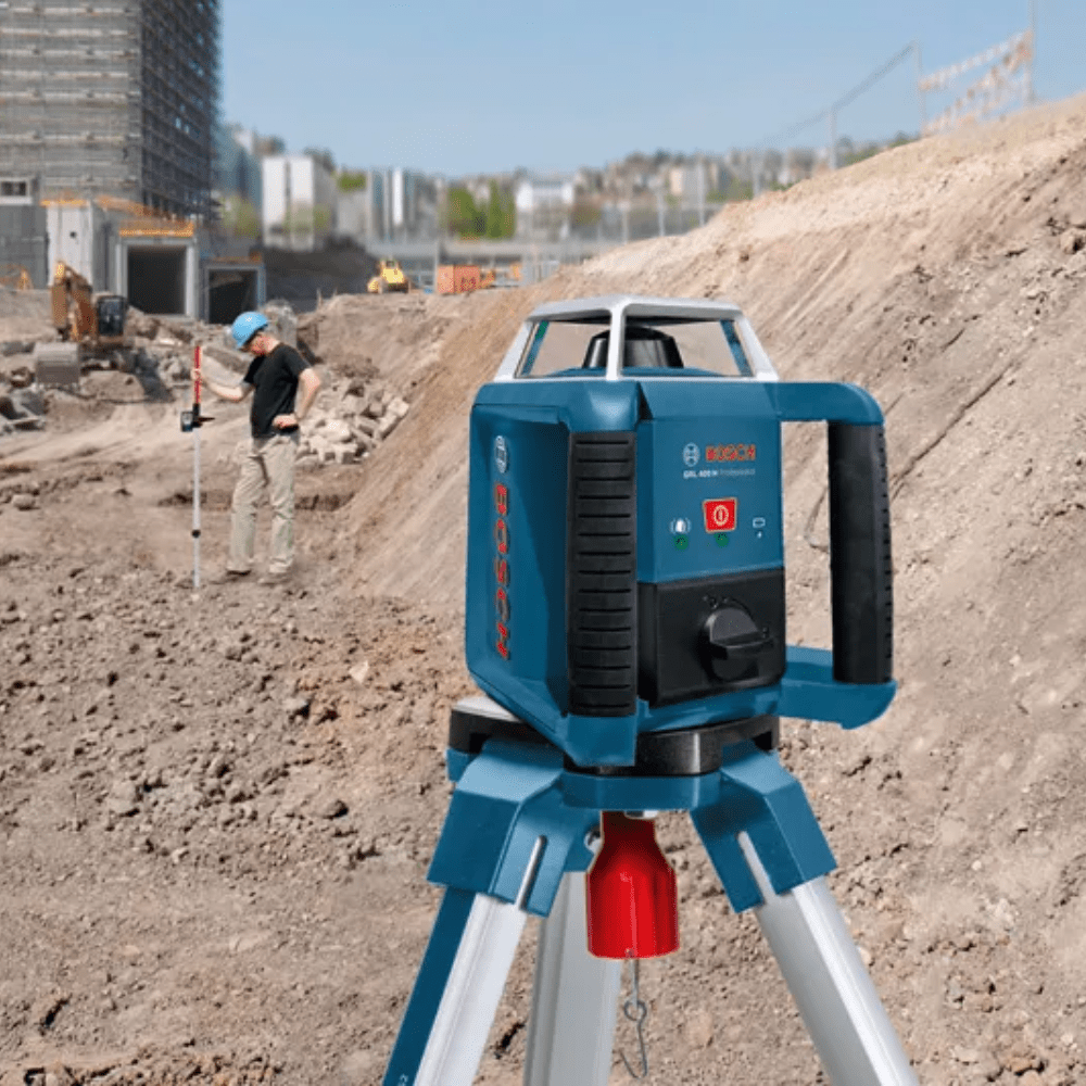 Bosch Digital Meter Bosch Professional Rotation Laser Unit With Receiver - GRL 400 H