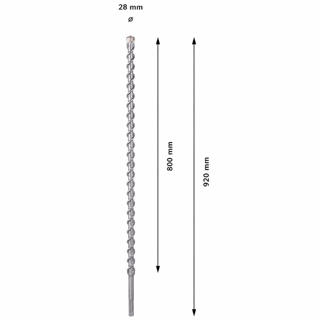 Bosch Drill Bits Bosch SDS Max-9 Natural Stone Hammer Drill Bit - 1618596504