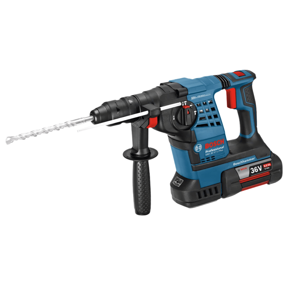 Bosch Drill Bosch SDS-Plus Cordless Rotary Hammer 36.0V -  GBH 36 VF Li Plus